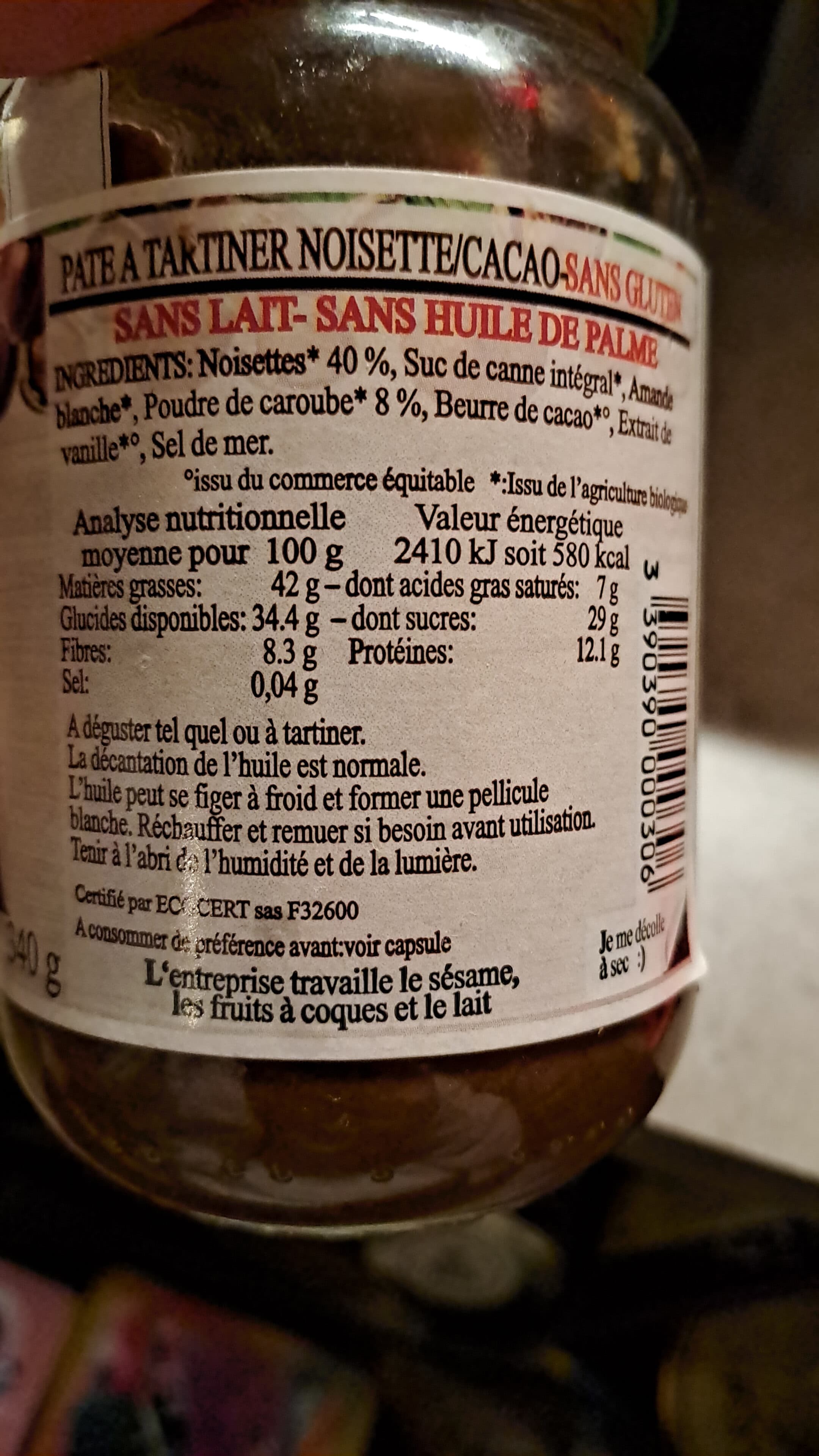 Jean Hervé KAROUBA - Pâte à tartiner packshot