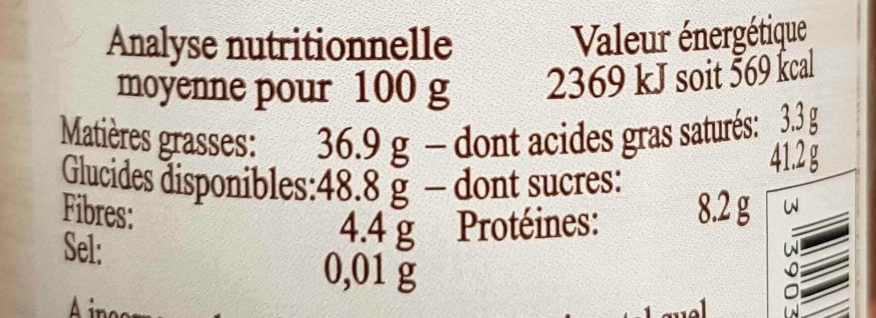 Open Food Facts Gourmandise Pralin (360 GR) packshot