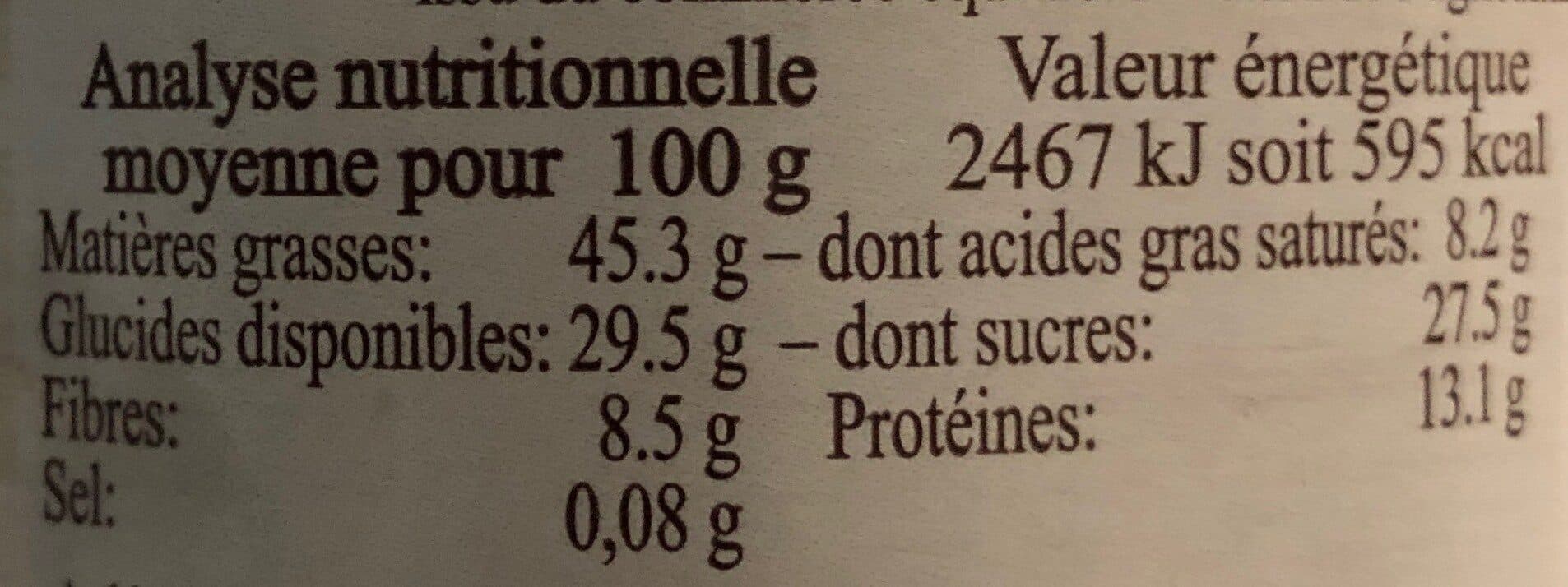Jean Hervé Pâte à tartiner chocolade sans lait packshot