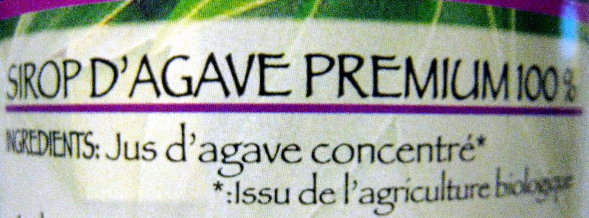 Jean Hervé Sirop d'agave packshot