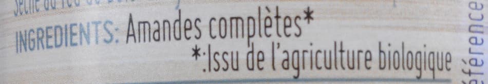 TI! BIO Crème d'amandes complètes packshot