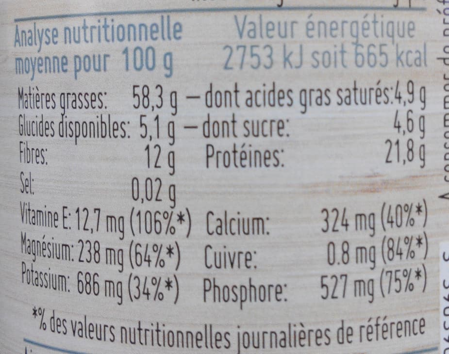 TI! BIO Crème d'amandes complètes packshot