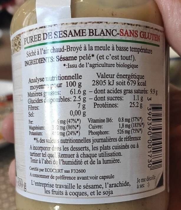 jean Hervé puree sesame blanc-tanin packshot