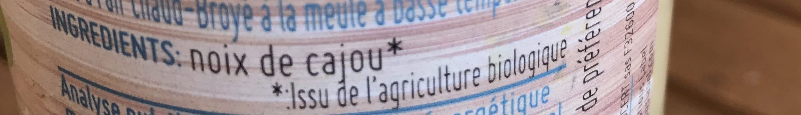 Ti!bio Purée Bio De Noix De Cajou packshot