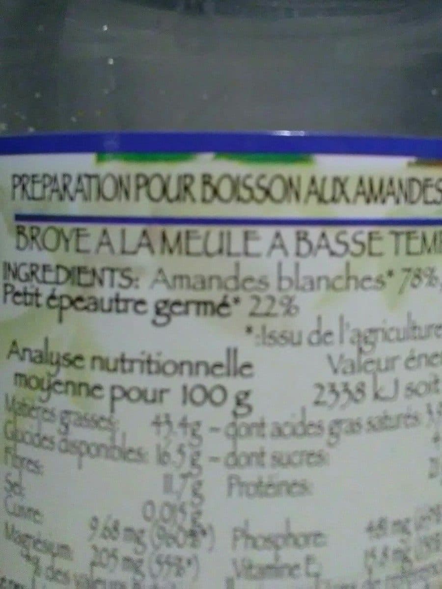 Jean Hervé Milkerve Amande packshot