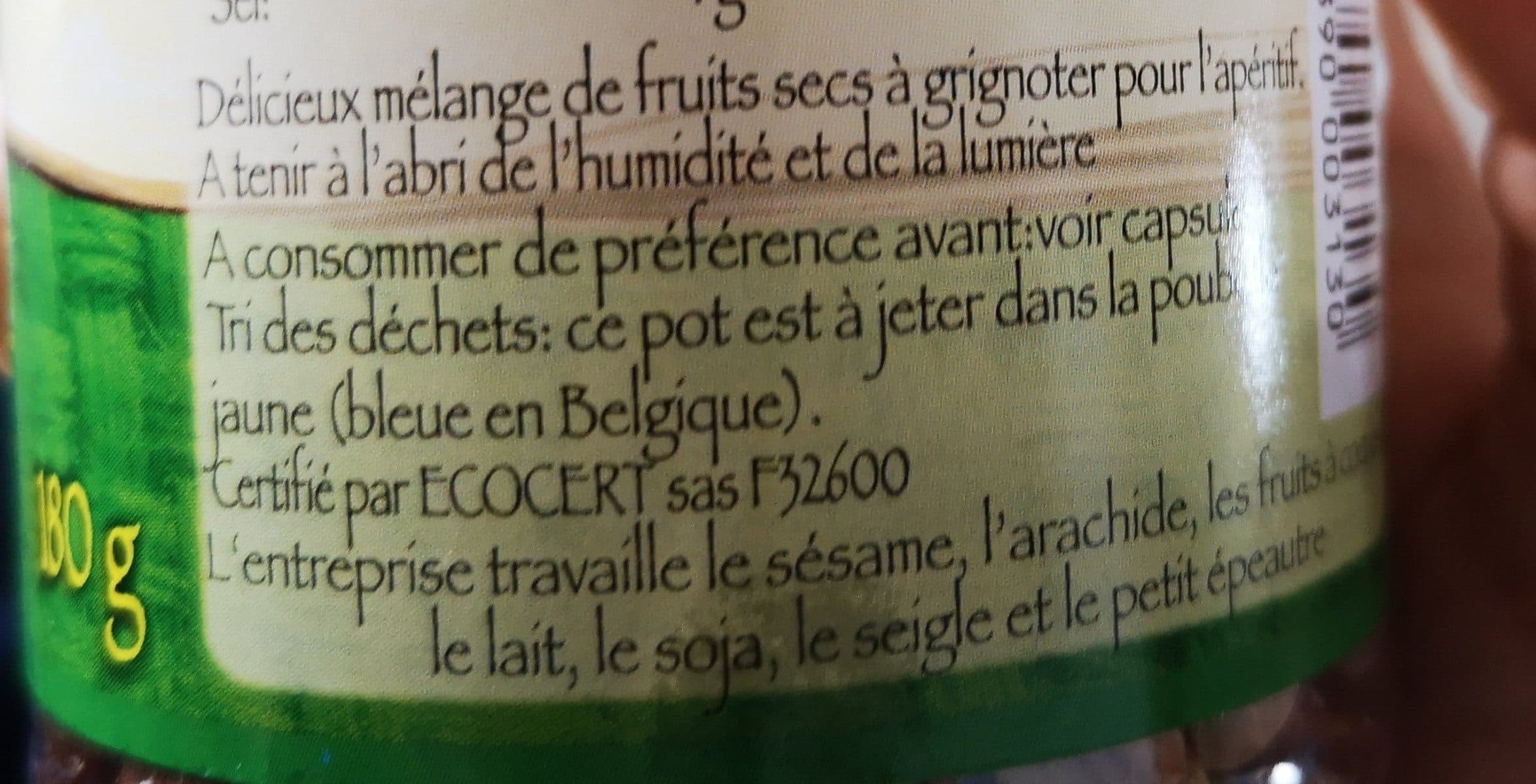 Jean Hervé Melange Aperitif Grille (180 GR) packshot