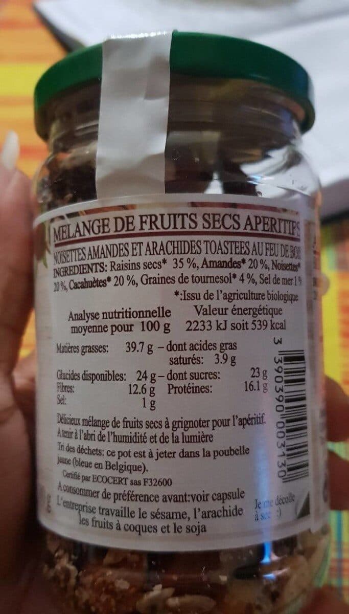 Jean Hervé Melange Aperitif Grille (180 GR) packshot