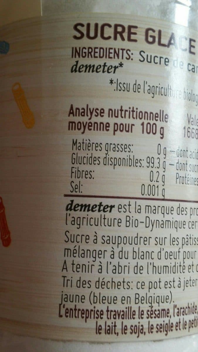 Ti!bio Sucre glace bio packshot