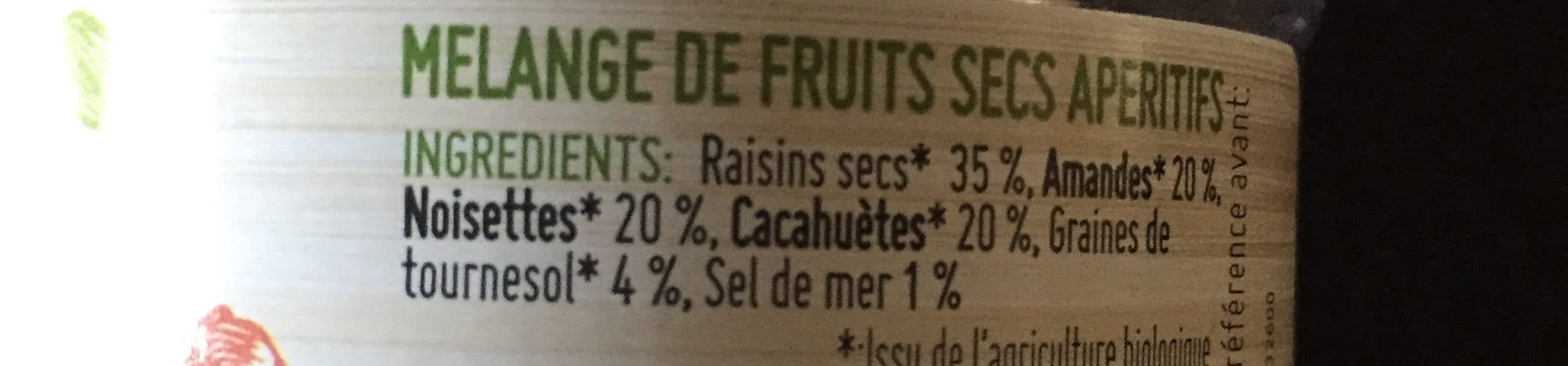 Jean Hervé Mélange de Fruits Secs Apéritifs packshot