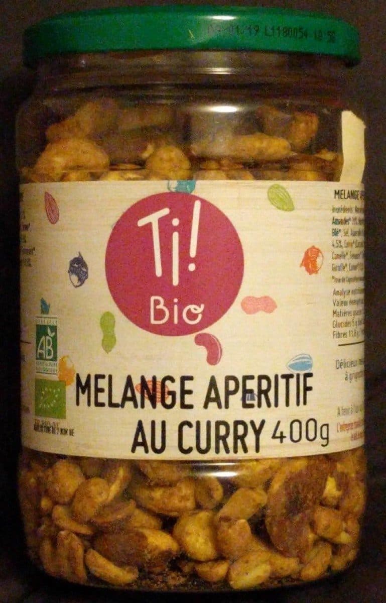 Ti! Bio Mélange apéritif au curry packshot