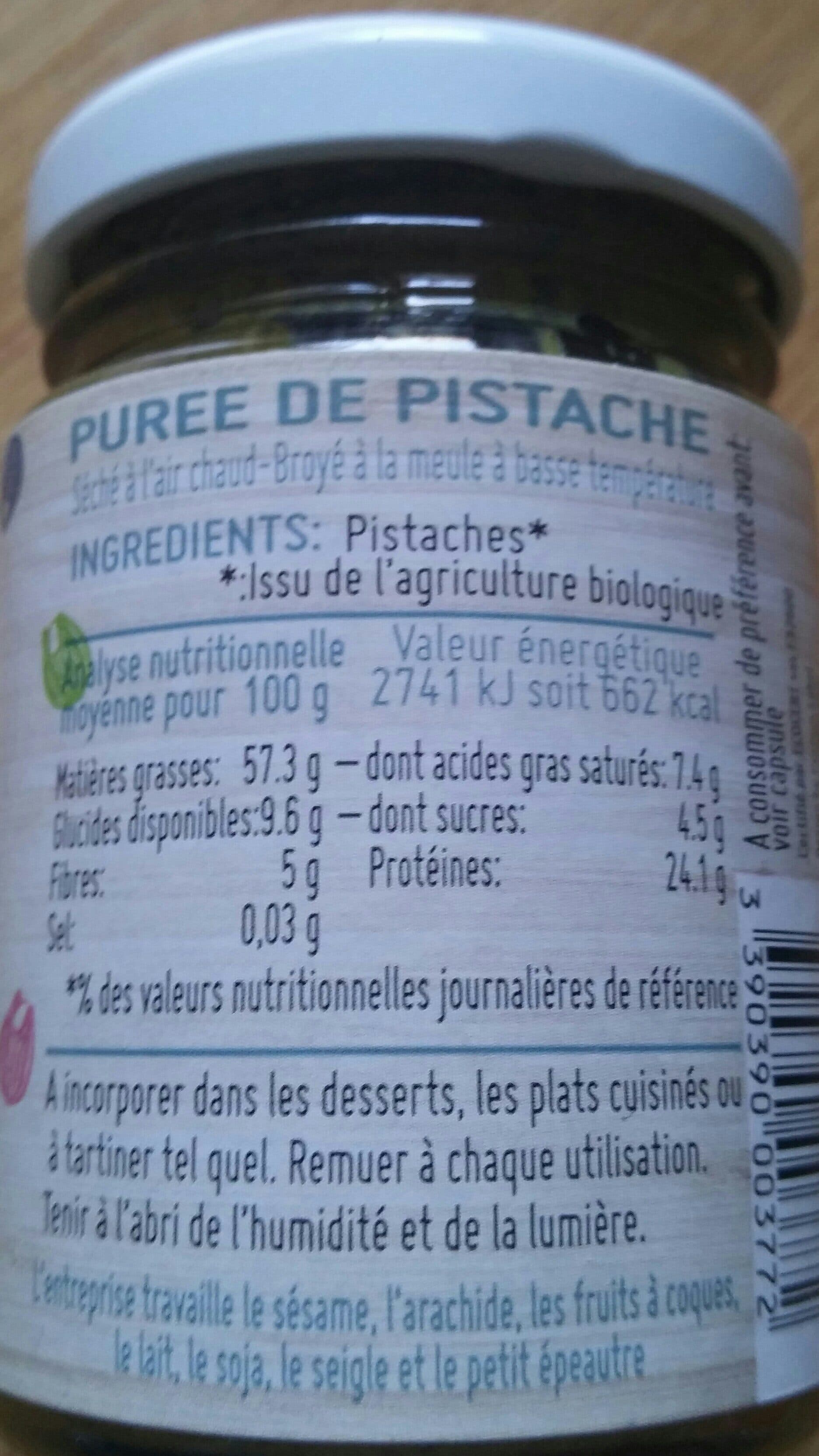 Tibio Purée De Pistache Bio packshot