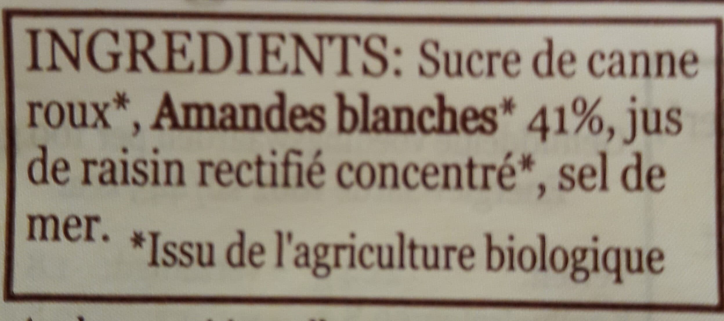 Jean herve Pâtes D'amandes Bio packshot