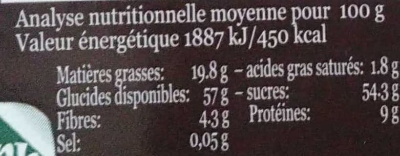 Jean Hervé Pâte d'amande bio au café moulu packshot