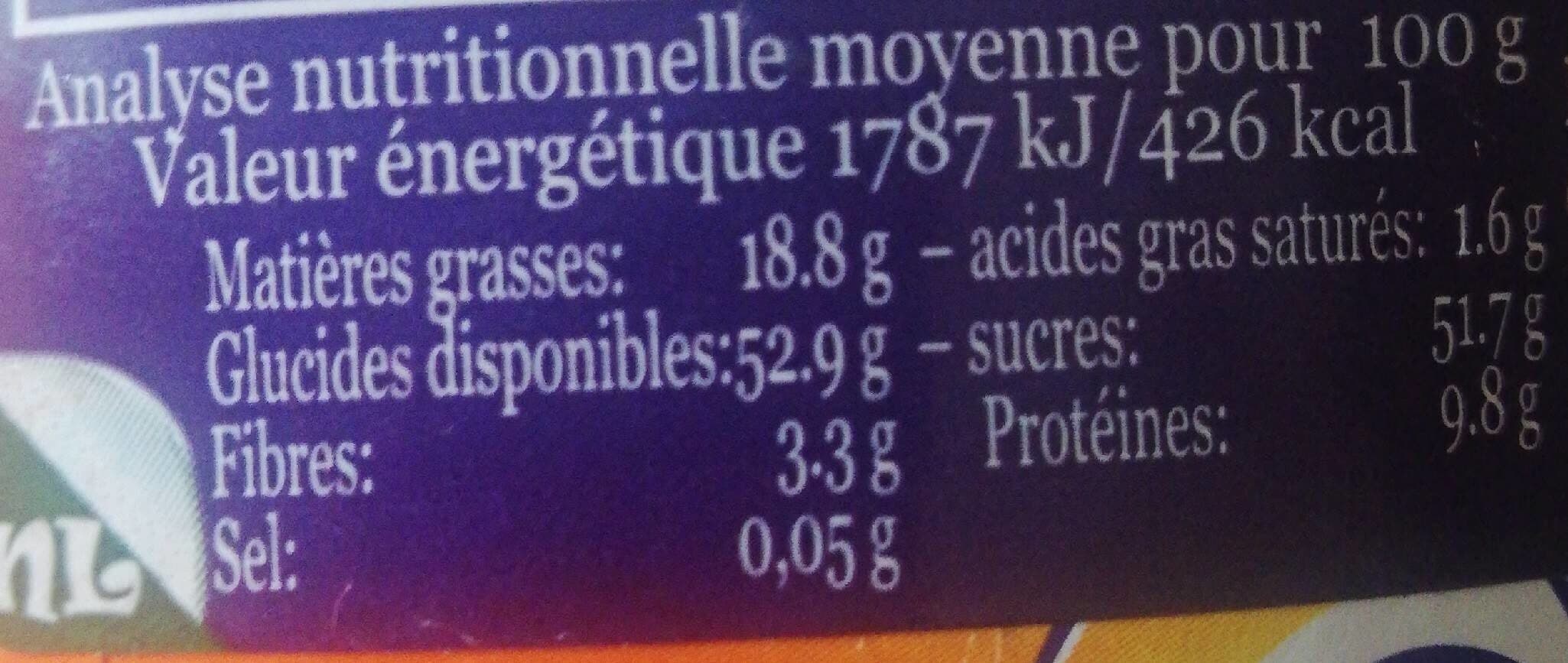 Jean Hervé Pate Amande Raisins / Epices packshot
