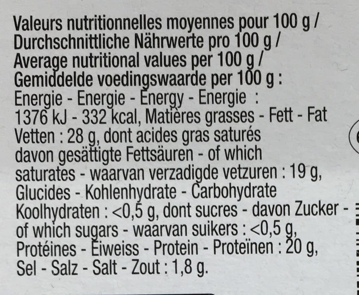 Val de Weiss Fromage à la fleur de Bière (28% MG) packshot