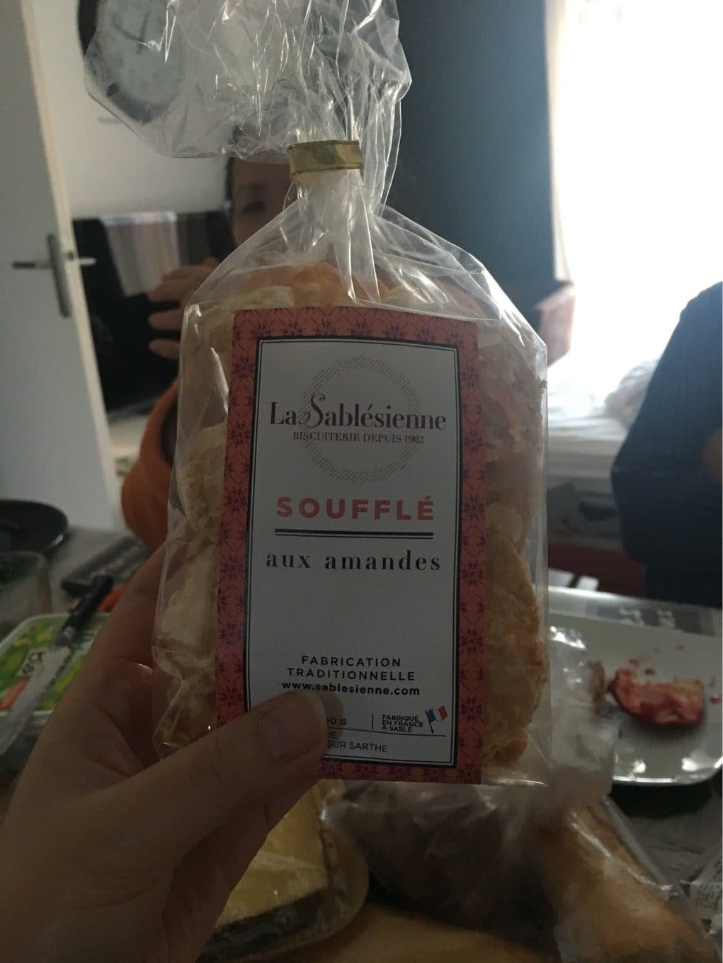 La Sablesienne Soufflé aux amandes packshot