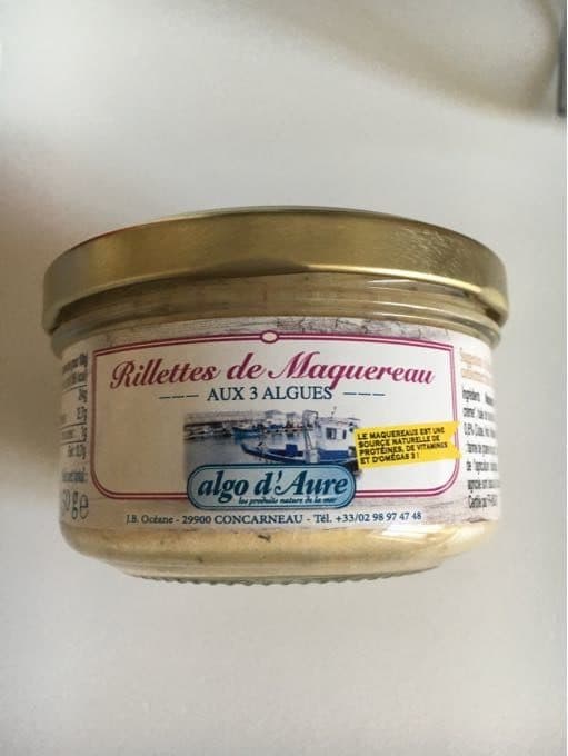 Algoplus Rillettes De Maquereaux Aux 3 Algues packshot