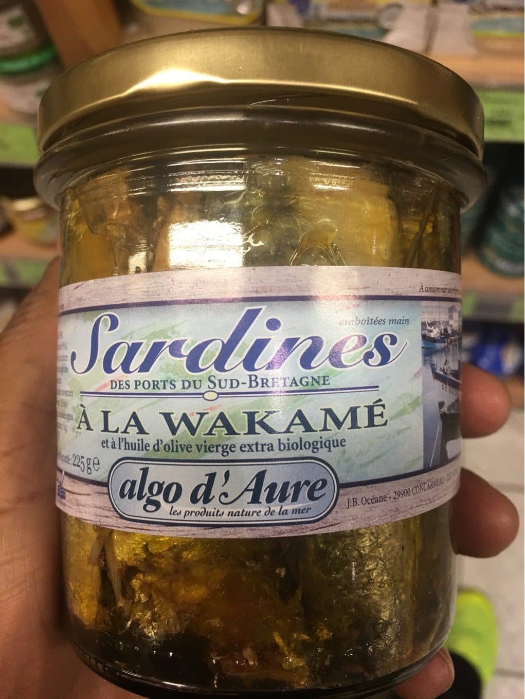 Algo d'Aure Sardine packshot
