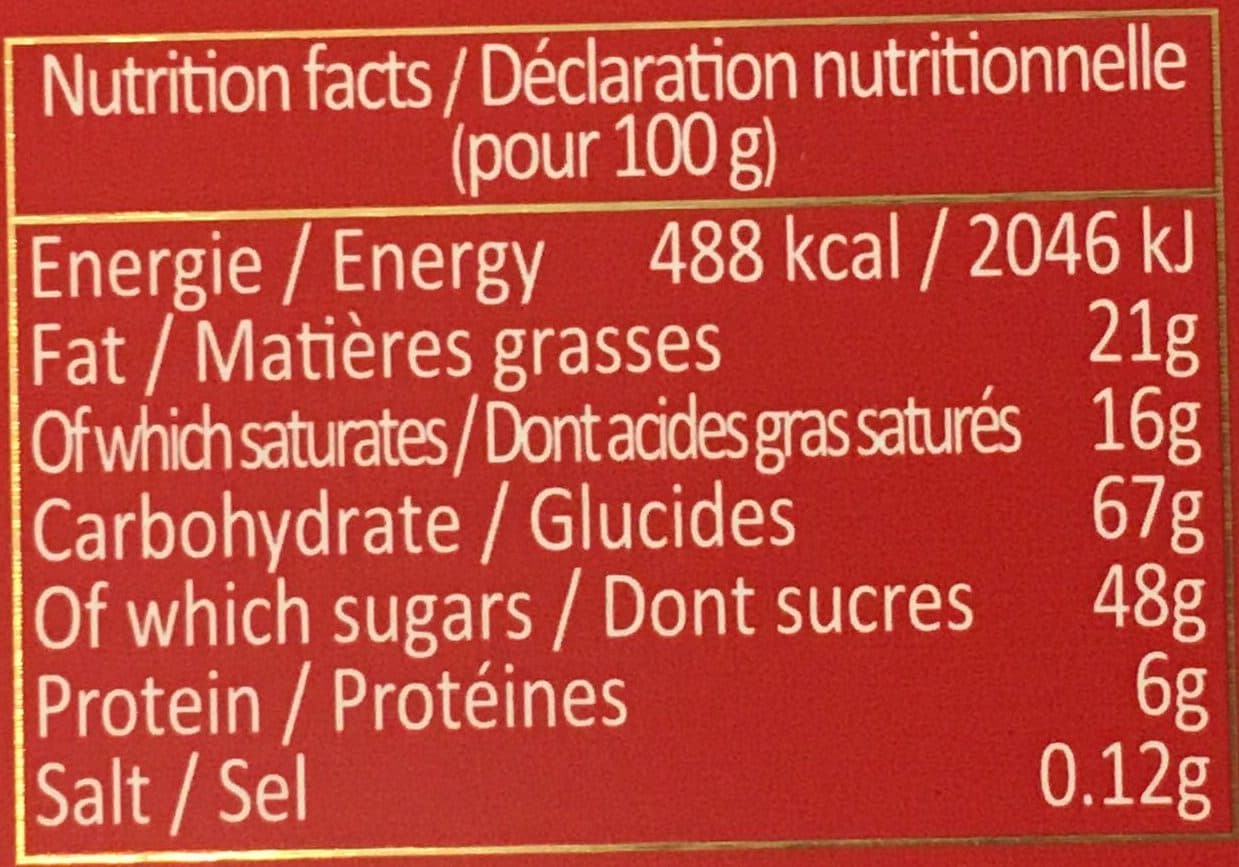 Maxim's 16 Cigarettes Feuilletées Fourrées Chocolat Noisettes packshot
