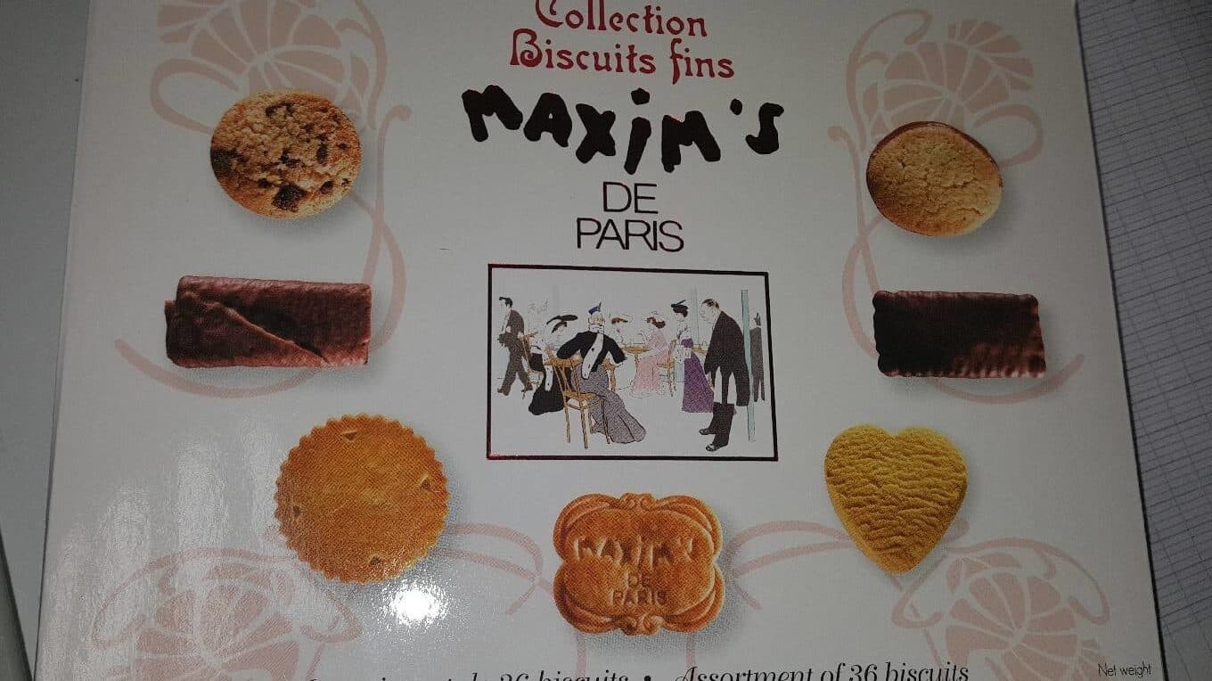 Maxim's Collection De 36 Biscuits Fins Assortis packshot