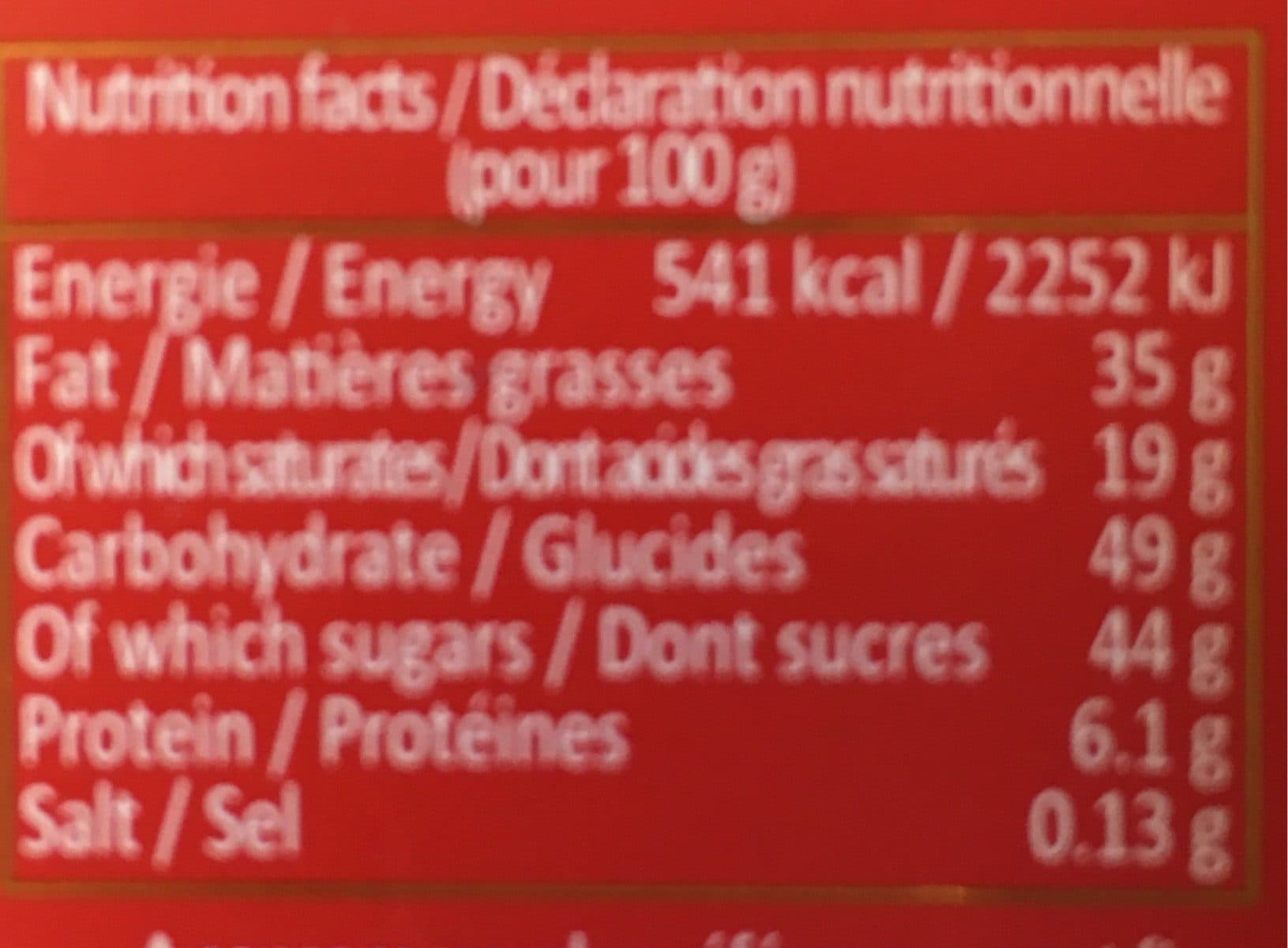 Open Food Facts Assortiment De 24 Mini Rochers packshot