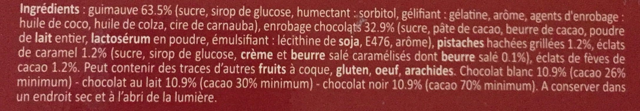 Maxim’s De Paris Guimauve aux 3 chocolats packshot