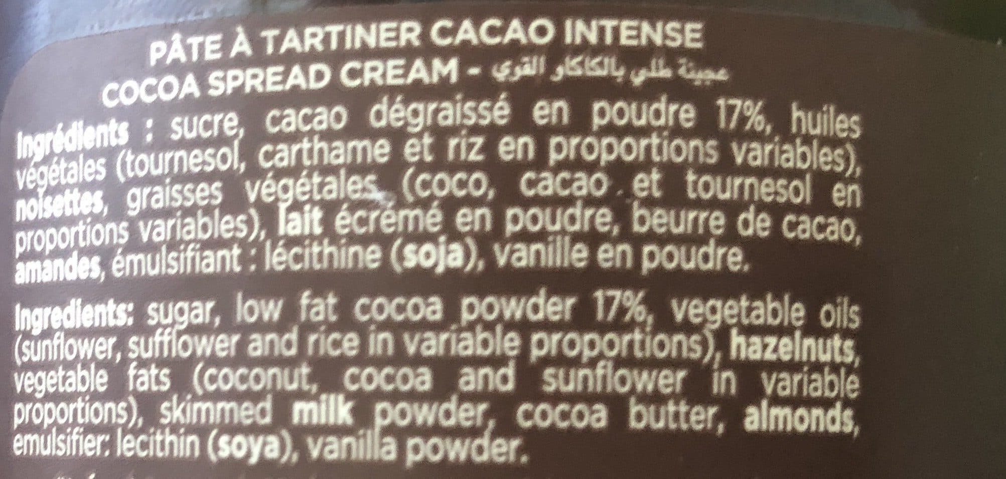 Angelina Pâte à Tartiner Cacao Intense packshot