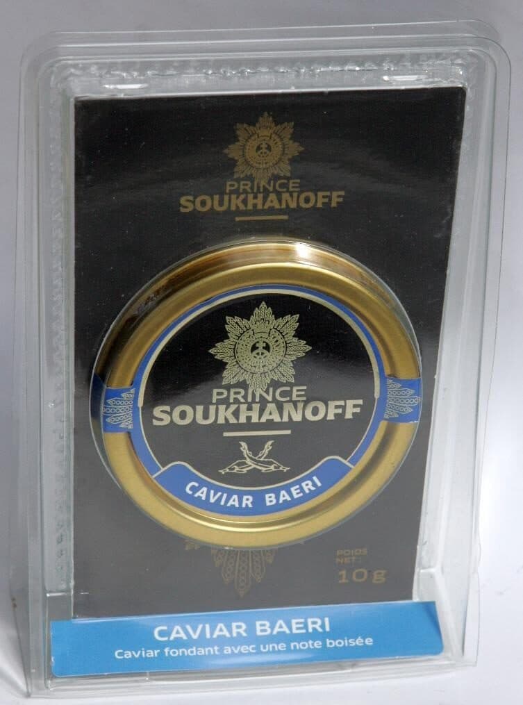 Prince Soukhanov Caviar Baeri packshot