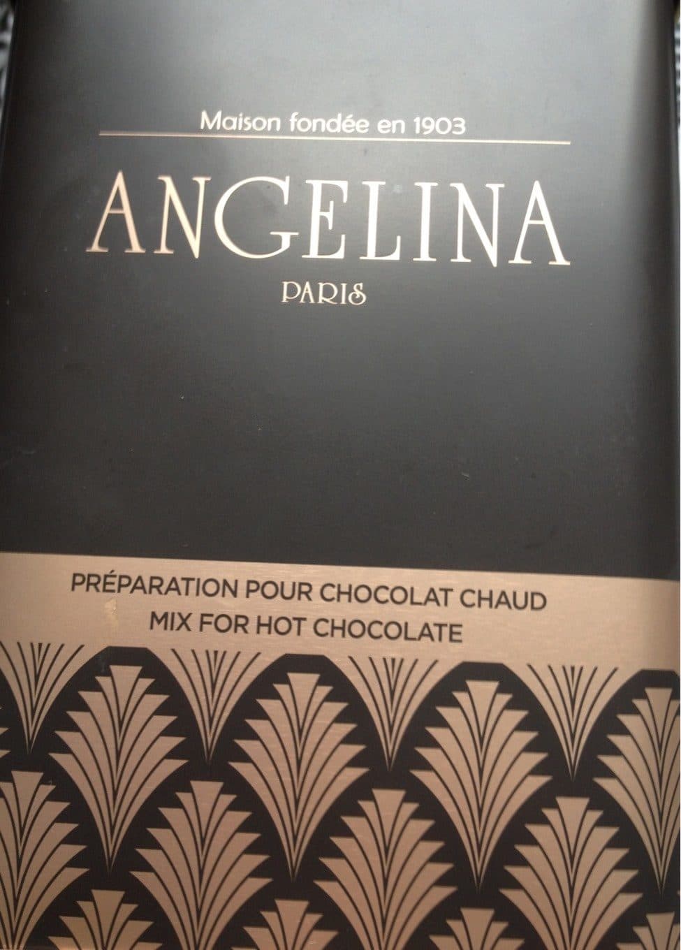 Angelina Préparation pour chocolat chaud packshot