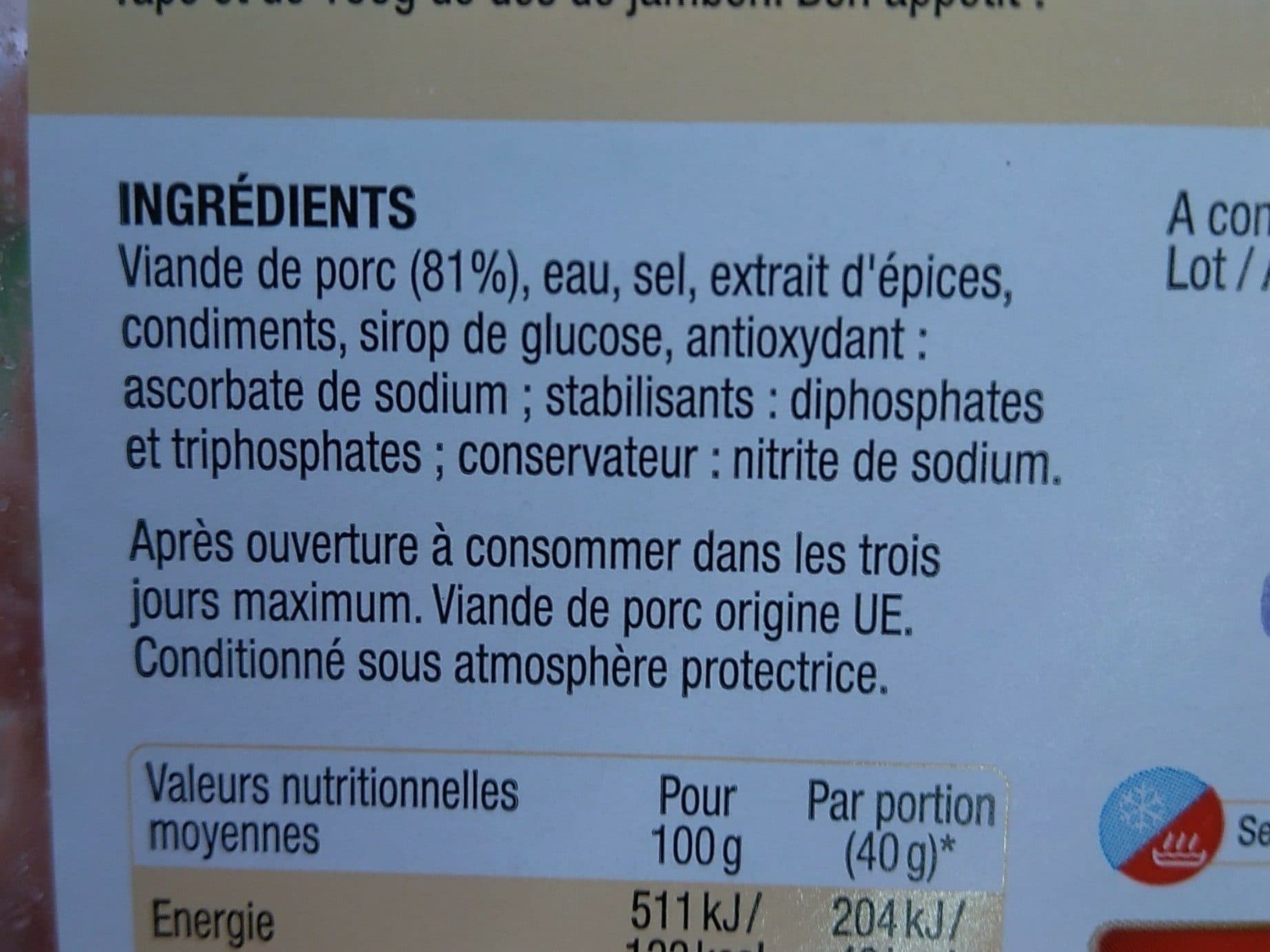 Arro Dés De Jambon packshot