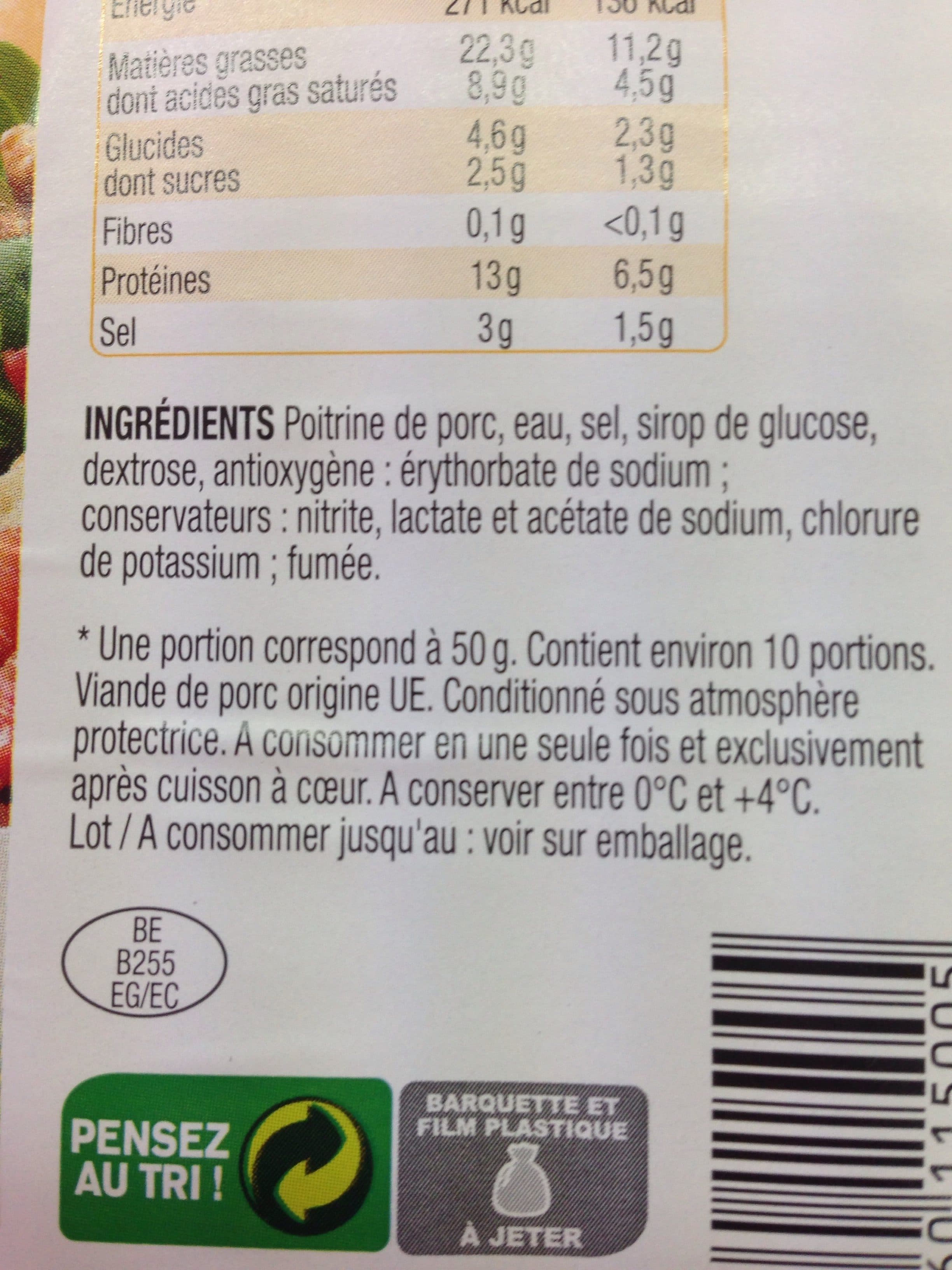 Arro Lardons Fumés packshot