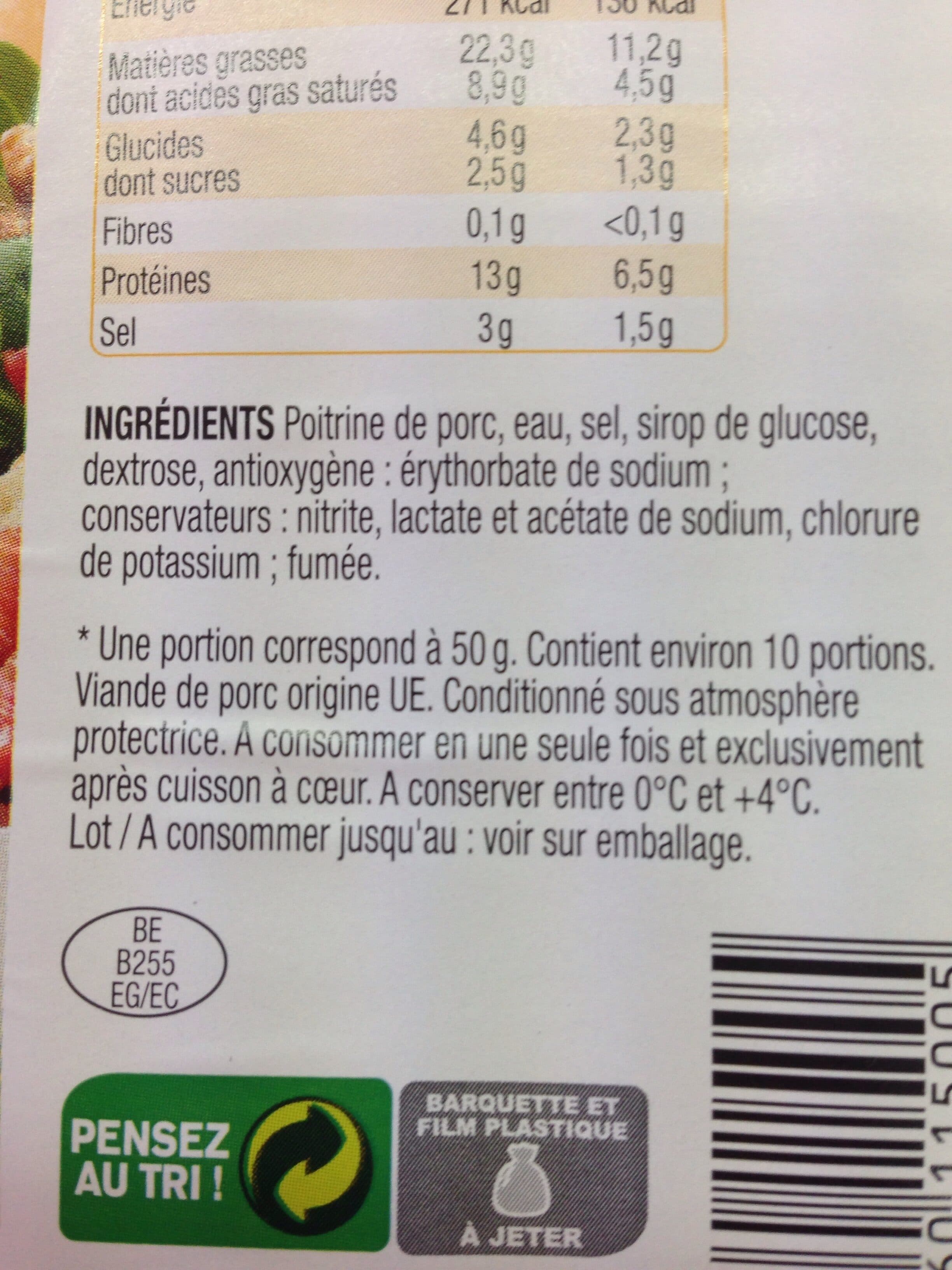 Arro Lardons Fumés packshot