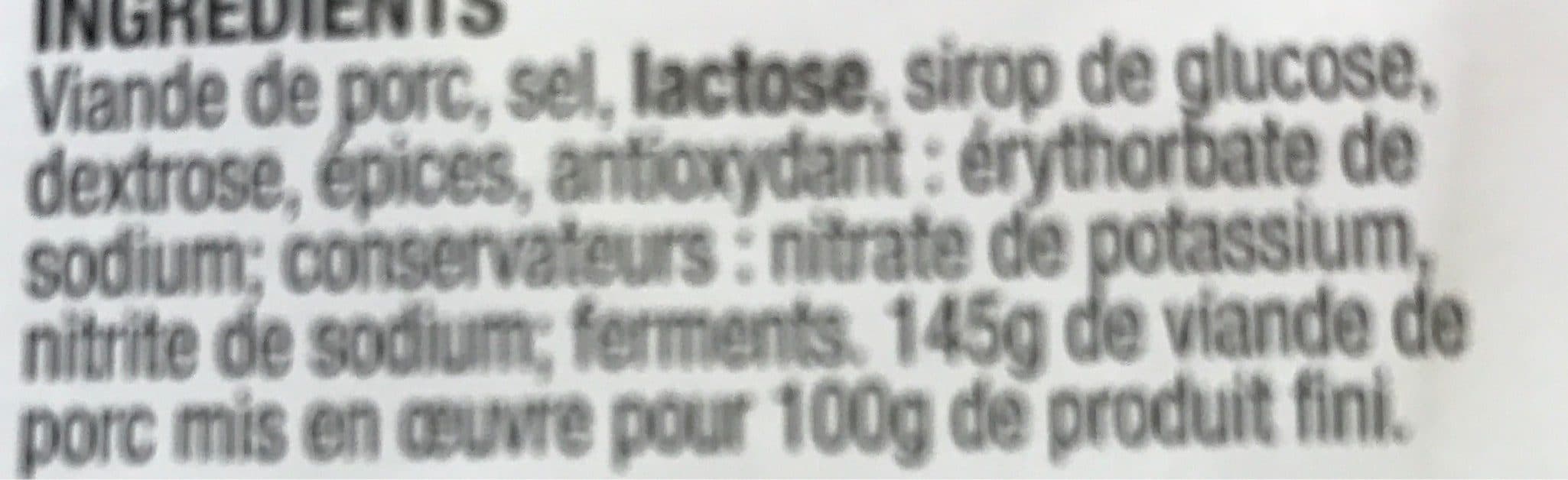 Arro Saucisson sec, pur porc packshot