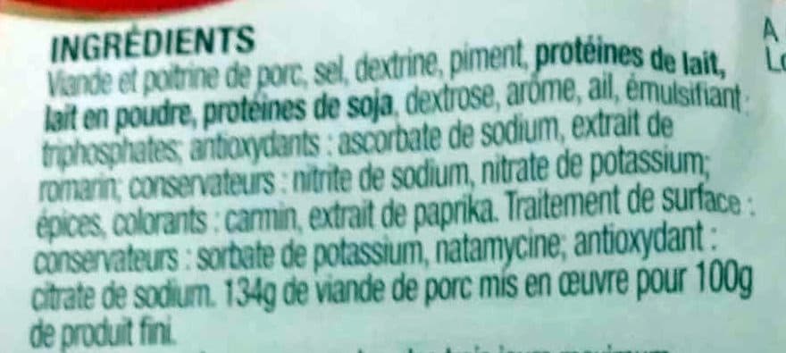 Arro Chorizo Espagnol packshot