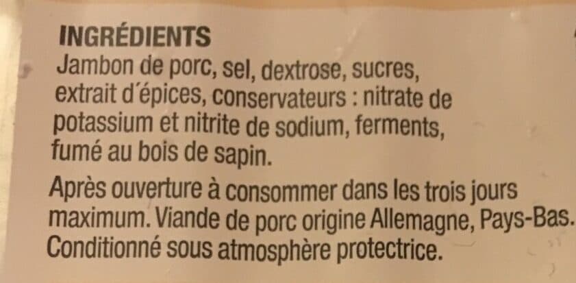 Arro Jambon De La Forêt Noire. packshot