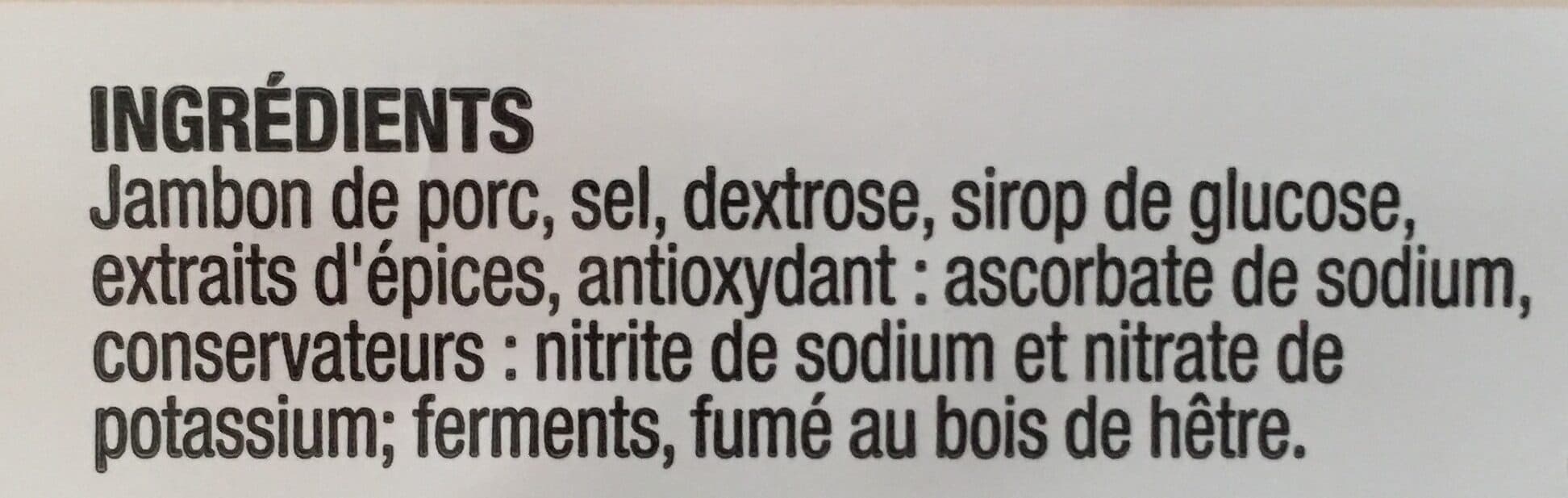 Arro Jambon Cru Fumé packshot