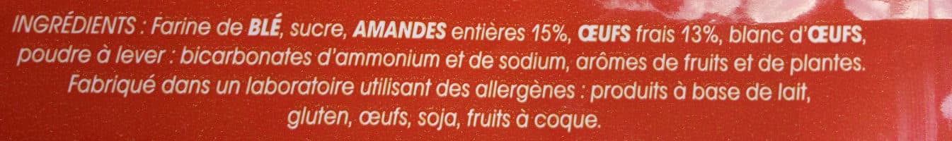 Le croquet de Charost Le Croquet aux amandes entières packshot