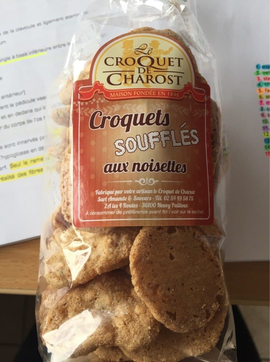 Open Food Facts Croquet soufflés aux noisettes packshot
