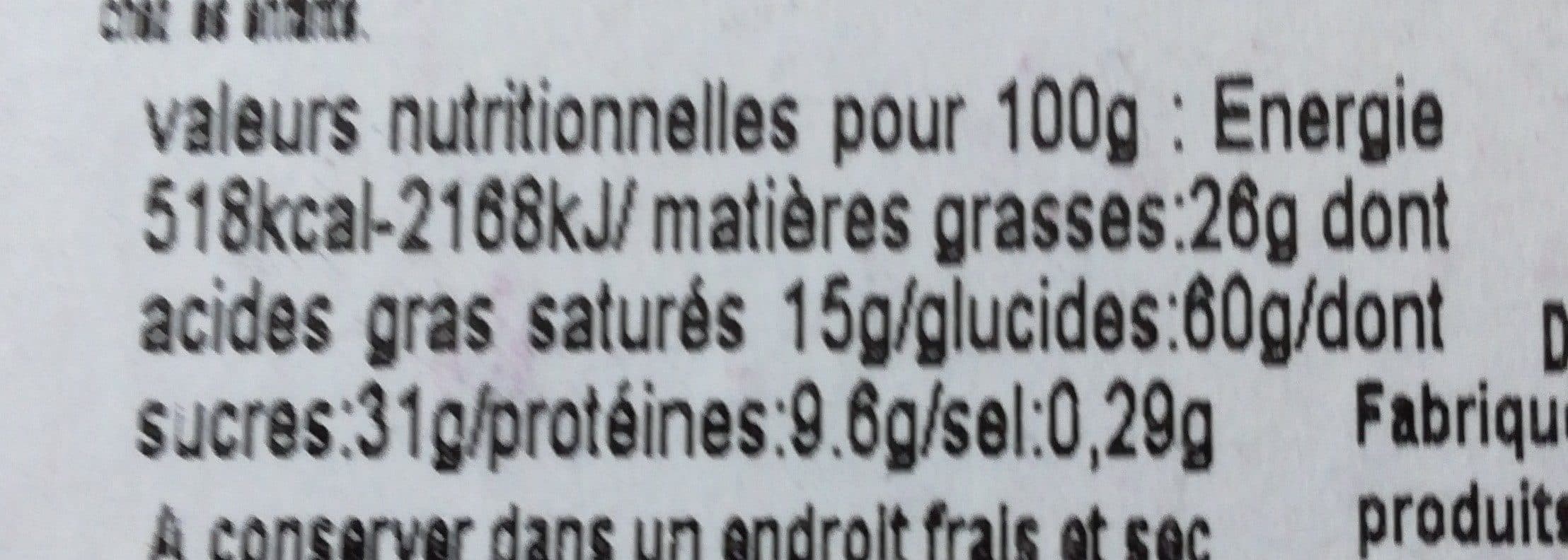 Amandes et Saveurs Biscuits aux cacahuètes Chouchou packshot