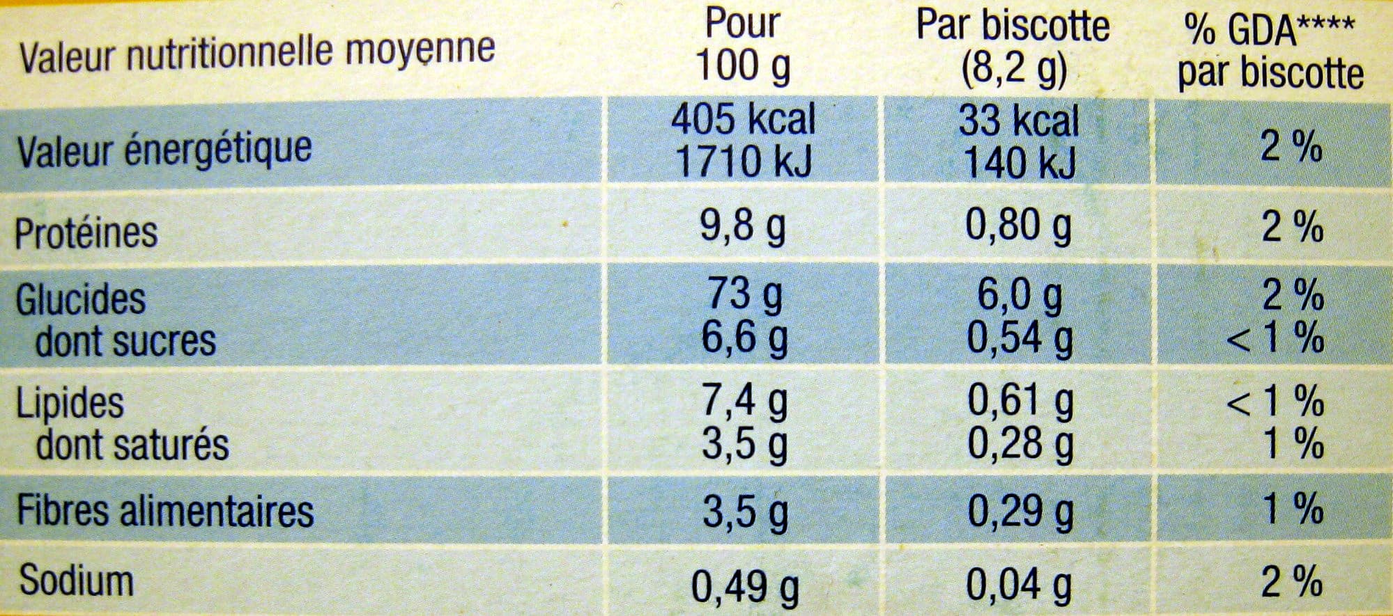 Heudebert La Biscotte Heudebert packshot