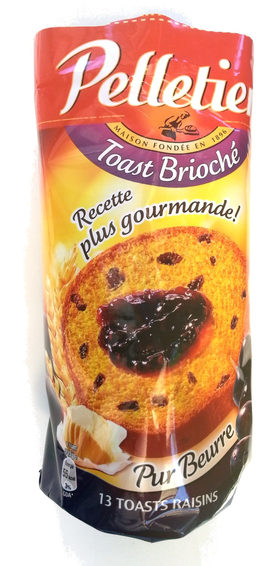 pelletier toasts briochés packshot