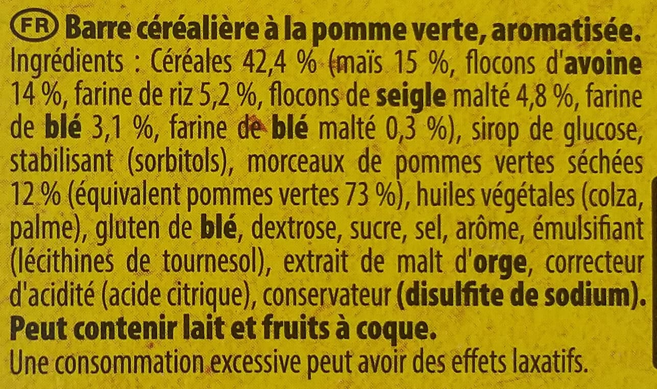 Mondelez LU - Grany pommes packshot