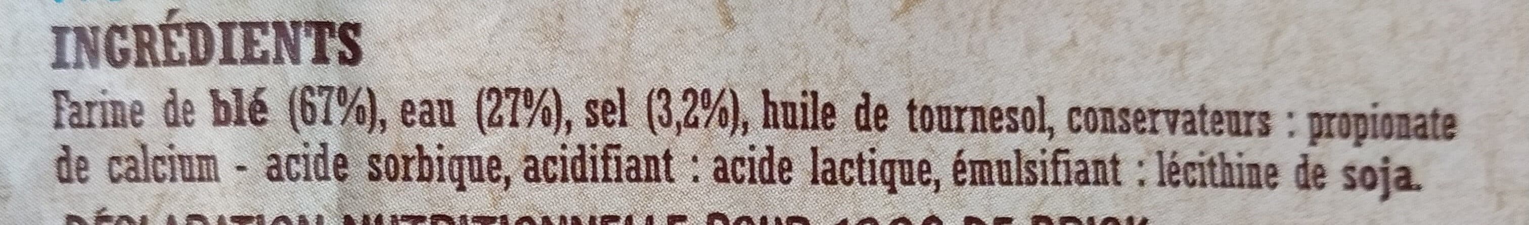 Croustipate 136G FEUILLE DE BRICK PLIEESX8 CROUSTIPAT packshot
