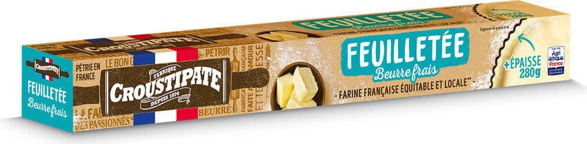 Croustipate Pâte feuilletée packshot