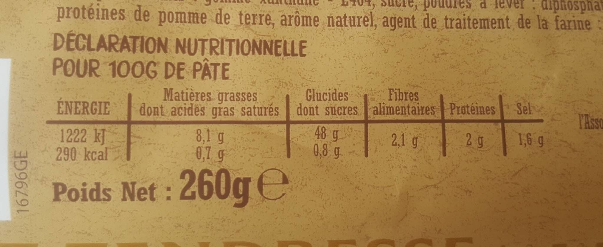 Croustipate Pâte à pizza sans gluten packshot
