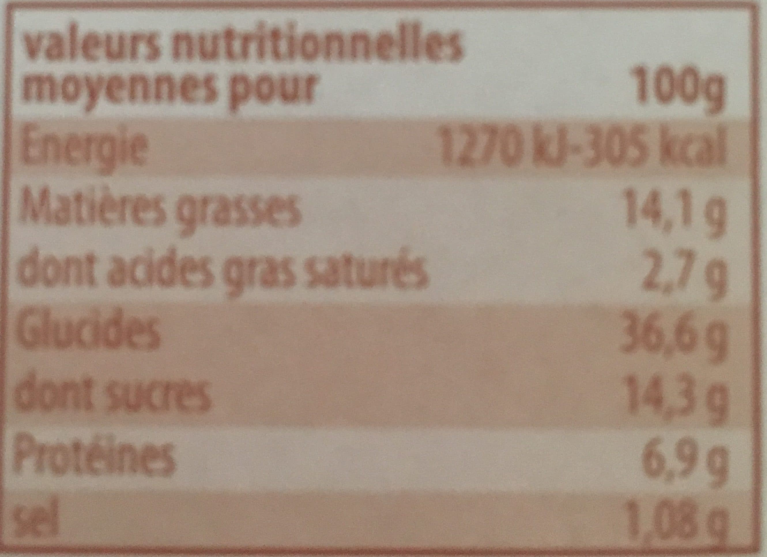 Open Food Facts Pancakes Nature packshot