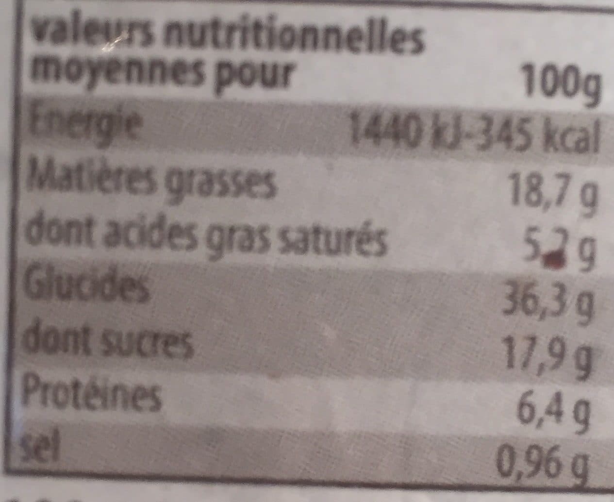 Open Food Facts Pancakes Pépites de Chocolat packshot