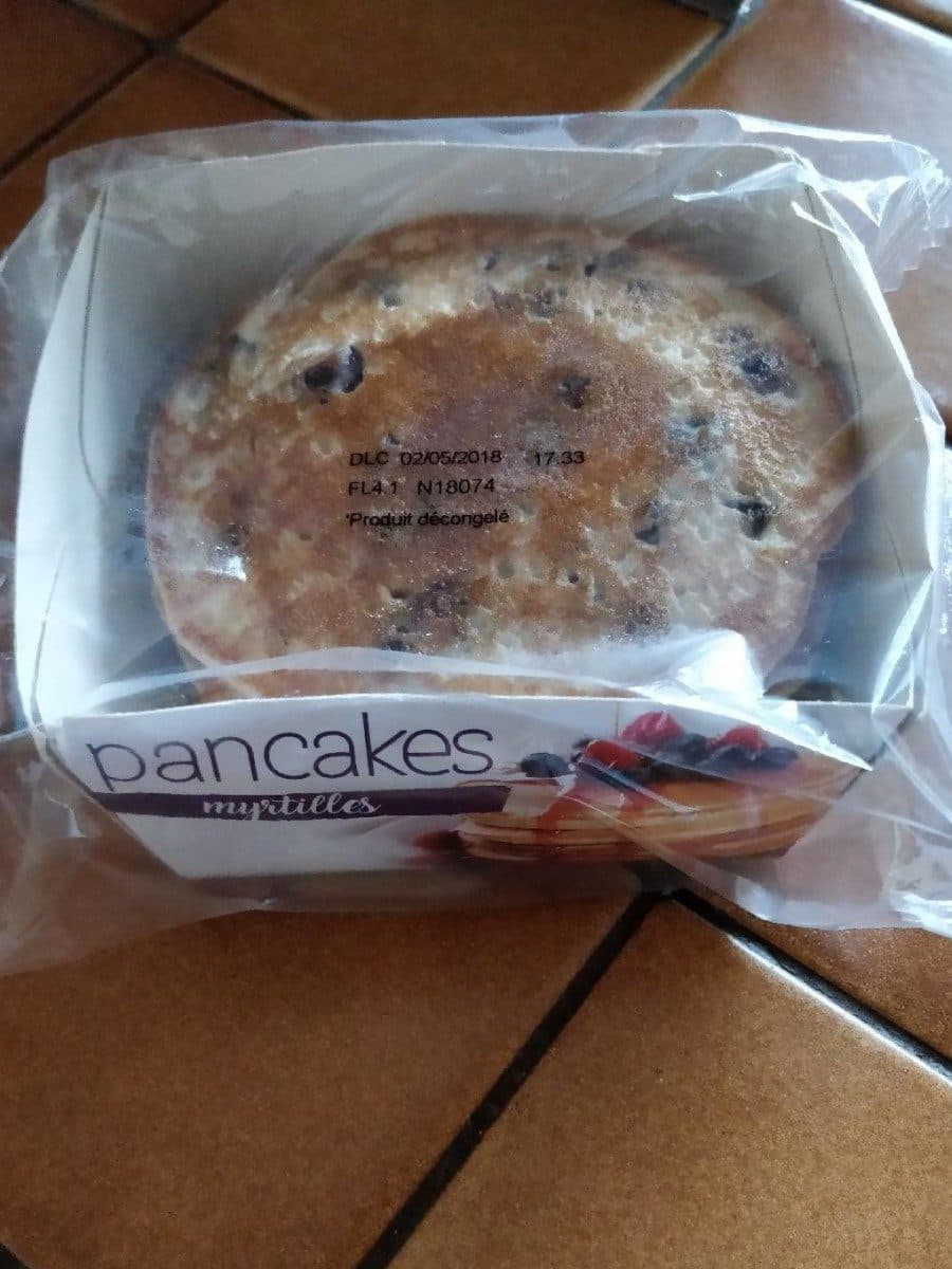 Open Food Facts Pancakes Myrtilles packshot