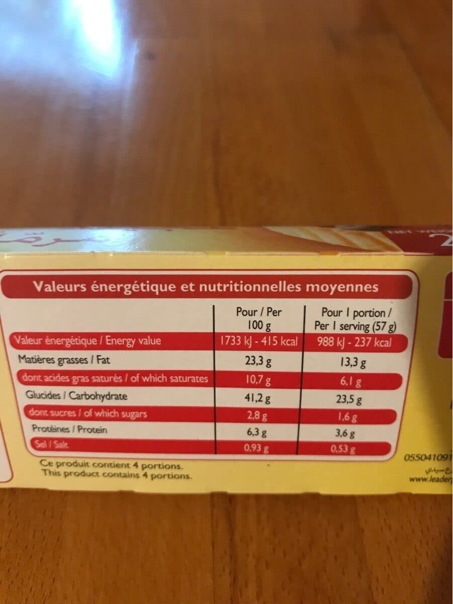 Leader Price Pâte Brisée packshot