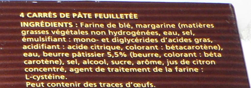 Croustipate 4 Feuilletés au carré packshot